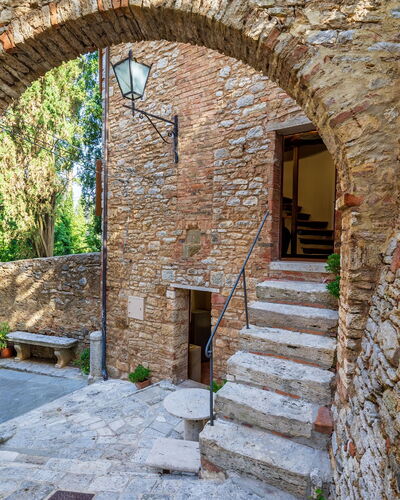 Torre di Serre: Mur, Mur De Pierre, Brique, Brickwork, Dalle, Pavé, Plante D'Appartement, Escaliers, Ruines
