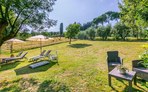 Podere la Botte, Pool, Lari: Herbe, Arbuste, Lot Terre, Plaine, Jardin, Prairie, Pelouse, Parc, Pâturage, Aménagement Paysager