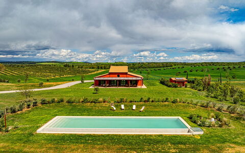 Villa Lodolaio: Herbe, Plaine, Prairie, Paysage, Lot Terre, Zone Rurale, Champ, Plantation, Prairie, Agriculture