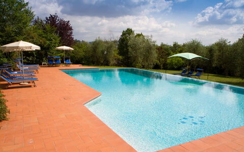 Relais de Ricci: Piscine, Bleu, L'Eau, Recours, Mobilier De Jardin, Caractéristique De L'Eau, Eco Hôtel, Ombre, Loisir, Hacienda