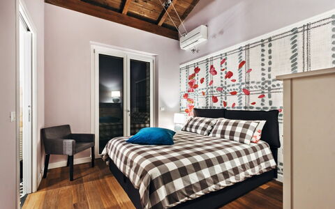 Villa Carciofa: Meubles, Design Intérieur, Lit, Chambre, Mur, Sol, Literie, Drap De Lit, Sol, Domicile