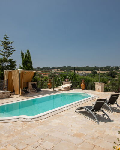 Trulli Retreat, Pool, Locorotondo: Piscine, Composite, Mobilier De Jardin, Dalle, Ombre, Recours, Chaise, Biens, Hacienda, Caractéristique De L'Eau