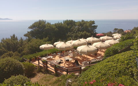 Stella Marina Apartment with Pool, Porto Santo Ste: Parapluie, Jardin, Recours, Eco Hôtel, Mobilier De Jardin, Tableau De Plein Air, Ville Resort, Baie