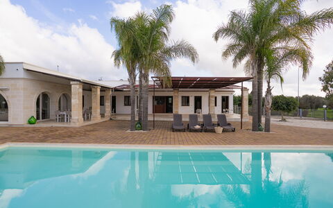 Apulia Retreat: Piscine, Recours, Ombre, Biens, Hacienda, Eco Hôtel, Villa, Aménagement Paysager, Cour