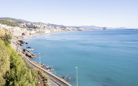 La Casa di Martina, Amazing Seaview: Bleu, L'Eau, Ressources En Eau, Plan D'Eau, Côte, Horizon, Cotiers Et Relief Océaniques, Mer, Voie Navigable, Océan