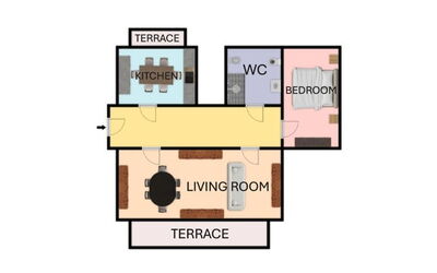 Mestrina Apartment: Salon