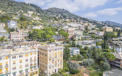 Focaincontromano Apartment with Sea View, Genoa: Ville, Bâtiment, Zone Résidentielle, Zone Urbaine, Maison, Ville, Quartier, Été, Appartement, Architecture