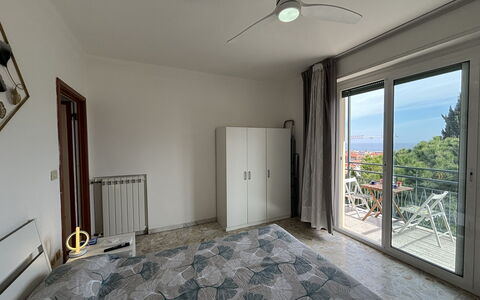Casa Mimin, Vista Mare, Adults Only, Sanremo: Sol, Sol, Design Intérieur, Pièce, Meubles, Appartement, Plafond, Tache De Bois, Dur, Parquet