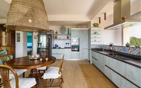 Casa Gentile: Meubles, Design Intérieur, Cuisine, Sol, Sol, Bois, Comptoir, Plafond, Domicile, Cabinetry