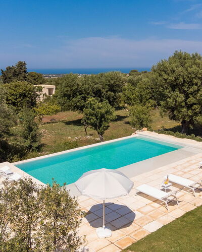 Villa Riva: Bleu, Biens, Piscine, Hacienda, Arrière-Cour, Villa, Ferme