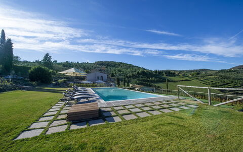Villa Serena: Piscine, Cumulus, Mobilier De Jardin