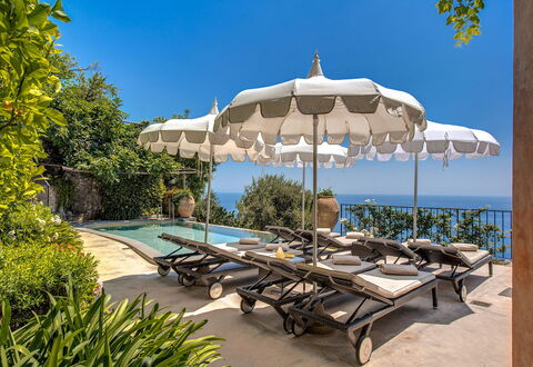 Villa San Giacomo: Mobilier De Jardin, Parapluie, Recours, Piscine, Meubles, Ombre, Balancelle, Eco Hôtel, Mer