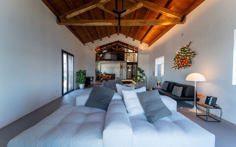 Iris House: Design Intérieur, Meubles, Sol, Plafond, Sol, Architecture, Domicile, Canapé, Salon