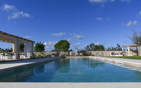 Masseria Loyola: Piscine, Ombre, Aménagement Paysager, Biens, Recours