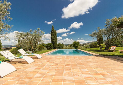 Villa Molinazzo 14: Piscine, Mobilier De Jardin, Jardin, Aménagement Paysager, Dalle, Ombre, Tuile, Recours, Eco Hôtel, Caractéristique De L'Eau