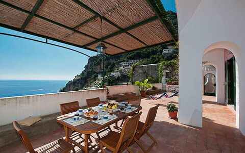 Positano View: Côte, Mer, Cotiers Et Relief Océaniques, Montagne, Océan, Balcon, Baie, Promontoire, Promontoire