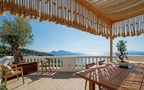 Casa Mariavittoria: Porche, Meubles, Cotiers Et Relief Océaniques, Mer, Côte, Recours, Balcon, Océan, Ombre, Eco Hôtel