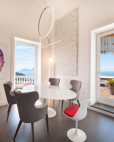 Casa Mariavittoria: Meubles, Design Intérieur, Sol, Table, Sol, Chaise, Pièce, Plafond, Mer, Domicile