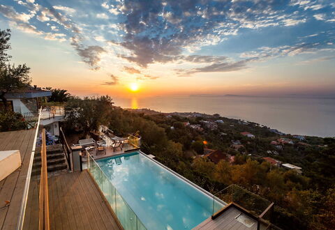 Villa Davide: L'Eau, Piscine, Recours, Loisir, Crépuscule, Eco Hôtel, Soirée, Ville Resort, Hôtel, Vacances