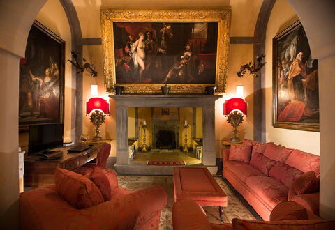 Palazzo Santa Croce: Meubles, Design Intérieur, Sol, Plafond, Éclairage, Sol, Cadre, Luminaire, Pièce, Salon