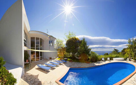 Villa Ettore: Bleu, Piscine, Zone Résidentielle, Biens, Recours, Eco Hôtel, Villa, Manoir, Hacienda, Hôtel