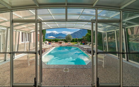 Villa Meridiana: Piscine, Recours, Ombre, Eco Hôtel, Structure En Plein Air, Villa, Ville Resort, Hôtel, Alpes, Mobilier De Jardin