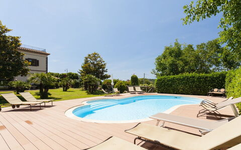 Villa Polluce: Piscine, Mobilier De Jardin, Recours, Jardin, Ombre, Eco Hôtel, Cour, Aménagement Paysager, Pelouse, Biens