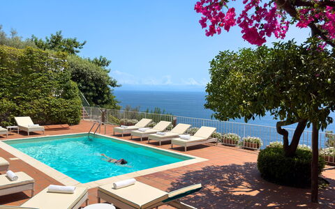 Villa Sole di Amalfi: Recours, Piscine, Eco Hôtel, Mer, Hôtel, Villa, Côte, Océan, Biens, Ville Resort