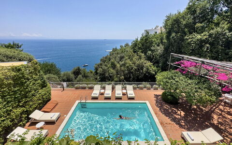 Villa Sole di Amalfi: Recours, Piscine, Cotiers Et Relief Océaniques, Mer, Côte, Eco Hôtel, Appartement, Biens, Océan, Hôtel