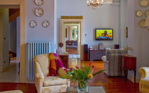 Villa Virginia: Meubles, Design Intérieur, Mur, Sol, Bois, Table, Pièce, Sol, Plafond, Salon