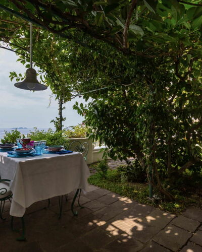 Villa Olivia: Meubles, Table, Chaise, Tableau De Plein Air, Mobilier De Jardin, Ombre, Pot De Fleur, Jardin, Table Cuisine Et Salle A Manger