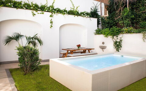 Jacaranda House: Baignoire, Piscine, Composite, Loisir, Pot De Fleur, Jardin, Plante D'Appartement, Conception, Arrière-Cour