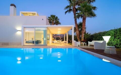 Villa Rossini: Bleu, Piscine, Recours, Eco Hôtel, Mobilier De Jardin, Thermes, Villa, Hôtel, Ombre