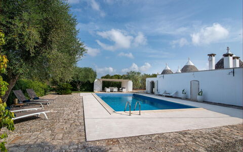 Trulli Maria: Aménagement Paysager, Jardin, Biens, Hacienda, Cour