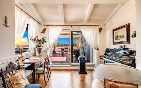 Villa Martina: Meubles, Design Intérieur, Sol, Mer, Sol, Table, Chaise, Canapé, Recours, Pièce