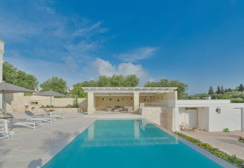 Masseria Ostuni: Biens, Béton, Piscine, Ombre, Villa, Tuile