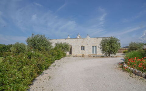 Trulli Martina: Ciel, Biens, Allée