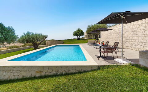 Green Hill: Piscine, Bleu, Composite, Recours, Dalle, Biens, Jardin, Aménagement Paysager, Mobilier De Jardin, Ferme