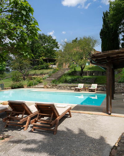 Villa la Foresta: Mobilier De Jardin, Biens, Hacienda, Ombre, Jardin, Dalle, Arrière-Cour, Cour, Villa, Piscine