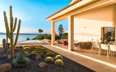Sea Art Villa: Aménagement Paysager, Jardin, Biens, Villa, Recours, Côte, Ombre, Eco Hôtel, Allée