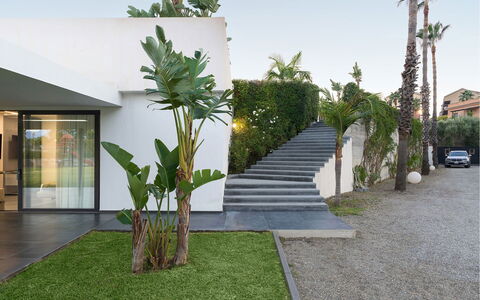 Villa Inga: Feuille, Jardin, Aménagement Paysager, Ombre, Eco Hôtel, Cour, Conception, Cour, Hacienda