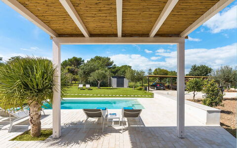 Villa Doddi: Mobilier De Jardin, Piscine, Recours, Ombre, Structure En Plein Air, Porche, Jardin, Patio, Eco Hôtel, Pergola