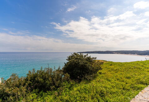 Azzurra: Ciel, Bleu, L'Eau, Ressources En Eau, Horizon, Vert, Plan D'Eau, Côte, Paysage Naturel, Cotiers Et Relief Océaniques