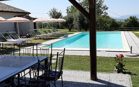 Villa Felice, Private Pool and Hills: Piscine, Mobilier De Jardin, Meubles, Recours, Chaise, Thermes, Eco Hôtel, Hacienda, Biens, Balancelle