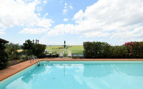 Terre di Giano Private Pool and View, Umbria: Piscine, Loisir, Recours, Eco Hôtel, Ombre, Aménagement Paysager, Mobilier De Jardin, Hacienda, Villa, Vacances
