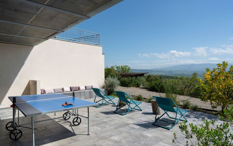 Villa Ombrone: Meubles, Mobilier De Jardin, Chaise, Table, Tableau De Plein Air, Ombre, Jardin, Table Cuisine Et Salle A Manger, Aménagement Paysager, Patio