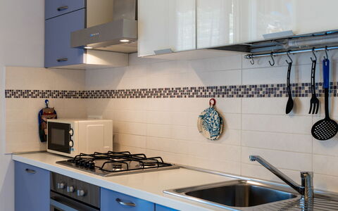Geranio: Cuisine, Principaux Appliance, Appareil De Cuisine, Cuisinière, Comptoir, Le Fourneau, Gaz Poele, Sol, Cabinetry, Cooktop