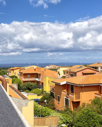 Marina di Sorso 5: Bâtiment, Zone Résidentielle, Toit, Maison, Architecture, Quartier, Domicile, Ville, Design Urbain, Appartement