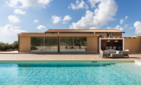 Villa Meti: Piscine, Recours, Composite, Ombre, Biens, Eco Hôtel, Villa, Conception, Hacienda, Structure En Plein Air