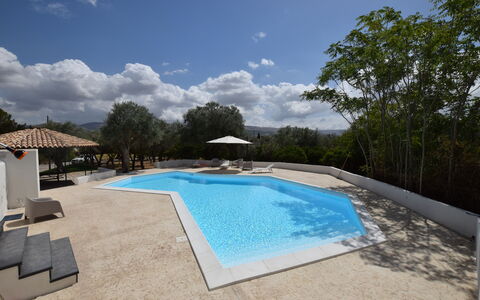 Villa Chiaramonte Gulfi: Piscine, Recours, Composite, Ombre, Biens, Thermes, Eco Hôtel, Aménagement Paysager, Mobilier De Jardin, Hacienda
